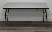 Load image into Gallery viewer, 30" x 60" Rectangle Activity Table, Adjustable Legs, Gray Top (RF)