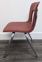 Load image into Gallery viewer, 16 inch Stacking Student Chair, Burgundy (RF)
