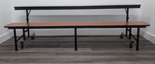 Load image into Gallery viewer, Sico 8ft Mobile Convertible Bench Table, Cherry, Adult Size (RF)