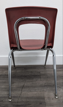Load image into Gallery viewer, 18 inch Stacking Student Chair, Burgundy (RF)