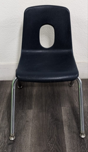 Load image into Gallery viewer, 14 inch Academia Stack Student Chair, Navy Blue (RF)