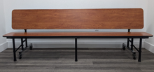 Load image into Gallery viewer, Sico 8ft Mobile Convertible Bench Table, Cherry, Adult Size (RF)