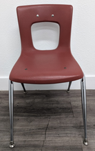 Load image into Gallery viewer, 18 inch Stacking Student Chair, Burgundy (RF)