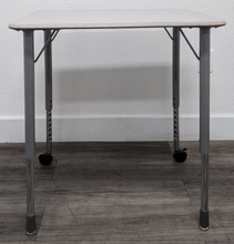 Load image into Gallery viewer, Virco Zuma Adjustable Student Study Open Front Desk w/ Gray Hard Plastic Top (RF)