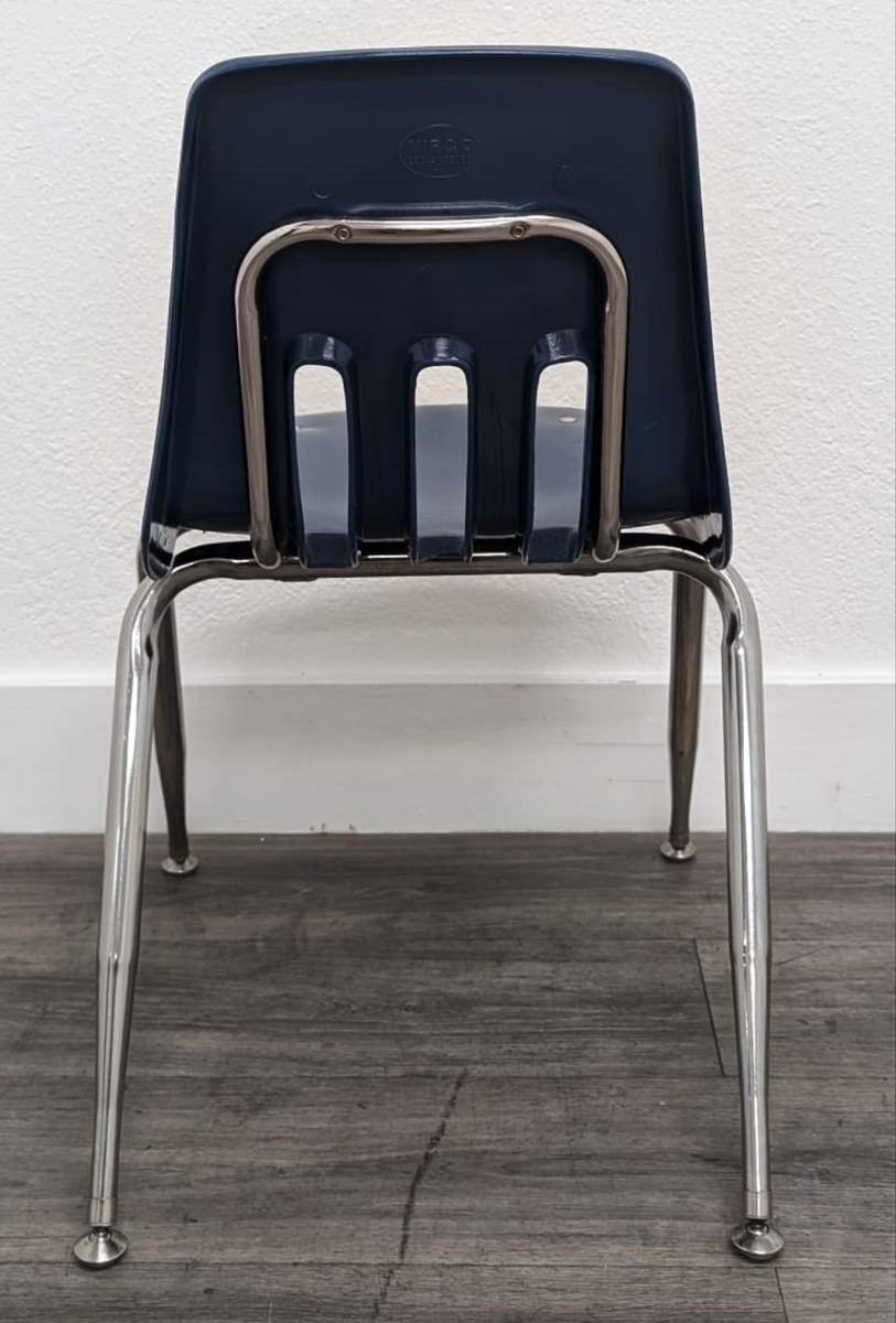 16 inches Virco 9000 Series Student Chair, Navy Blue – School Excess
