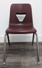 Load image into Gallery viewer, 16 inch Stacking Student Chair, Burgundy (RF)