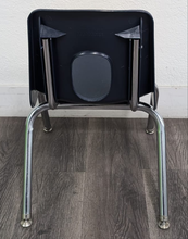 Load image into Gallery viewer, 14 inch Academia Stack Student Chair, Navy Blue (RF)