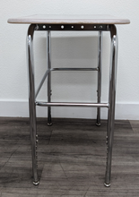 Load image into Gallery viewer, Academia Student Desk w/ Hard Plastic  Gray Top, U Brace, No Book Box, Non Adjustable (RF)