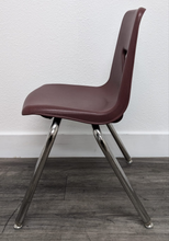 Load image into Gallery viewer, 16 inch Stacking Student Chair, Burgundy (RF)