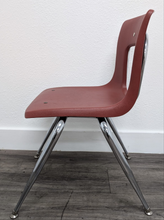 Load image into Gallery viewer, 18 inch Stacking Student Chair, Burgundy (RF)