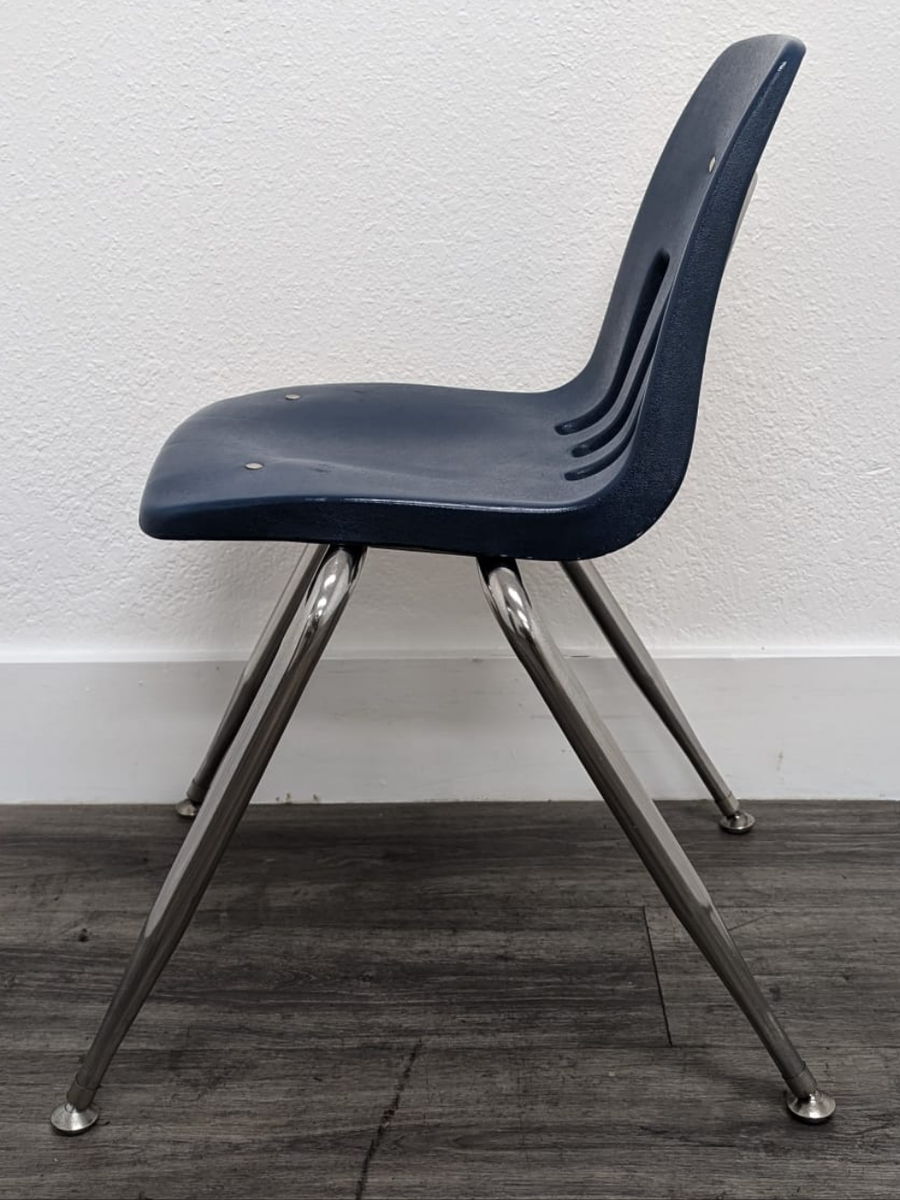 16 inches Virco 9000 Series Student Chair, Navy Blue – School Excess