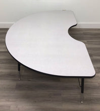 Load image into Gallery viewer, 48" x 72" Kidney Activity Table, Adjustable Legs, Gray Top (RF)