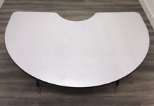 Load image into Gallery viewer, 48" x 72" Kidney Activity Table, Adjustable Legs, Gray Top (RF)
