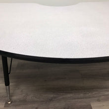 Load image into Gallery viewer, 48" x 72" Kidney Activity Table, Adjustable Legs, Gray Top (RF)