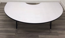 Load image into Gallery viewer, 48" x 72" Kidney Activity Table, Adjustable Legs, Gray Top (RF)
