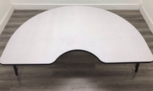 Load image into Gallery viewer, 48" x 72" Kidney Activity Table, Adjustable Legs, Gray Top (RF)