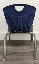 Load image into Gallery viewer, 14 inch Academia Stack Student Chair, Navy Blue (RF)