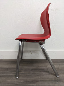 16 inch Academia Stack Student Chair, Red (RF)