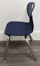 Load image into Gallery viewer, 14 inch Academia Stack Student Chair, Navy Blue (RF)