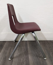 Load image into Gallery viewer, 14in Artco Bell Uniflex Series Student Chair, Burgundy (RF)
