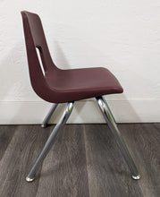 Load image into Gallery viewer, 16 inch Artco Bell Uniflex Series Student Chair, Burgundy (RF)