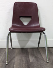 Load image into Gallery viewer, 16 inch Stacking Student Chair, Burgundy (RF)
