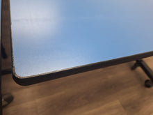 Load image into Gallery viewer, 12ft Cafeteria Lunch Table w/ Bench Seat, Light Blue, Palmer Hamilton Brand, Dual Seat Size (RF)