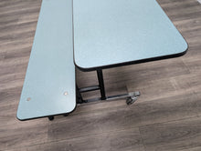 Load image into Gallery viewer, 8ft Mobile Convertible Bench Table, Green, Adult Size (RF)