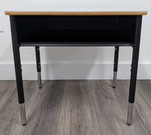 Load image into Gallery viewer, Artco Bell Discover Open Front Desk, Laminate Adjustable, Gray (RF)