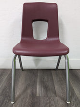 Load image into Gallery viewer, 18 inch Artco Bell Uniflex Student Chair, Burgundy (RF)