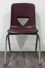 Load image into Gallery viewer, 14 inch Stacking Student Chair, Burgundy (RF)
