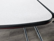 Load image into Gallery viewer, 60 inch Round Cafeteria Lunch Table w/ 8 Stool Seat, Gray Top, Red Seat, Adult Size (RF)