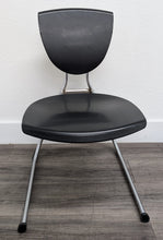 Load image into Gallery viewer, 17 inch Cantilever Sled Student Chair, Black (RF)