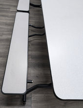 Load image into Gallery viewer, 10ft Cafeteria Lunch Table w/ Bench Seat, Gray Top, Adult Size (RF)