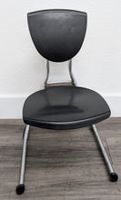 Load image into Gallery viewer, 12.5 inch Cantilever Sled Student Chair, Black (RF)