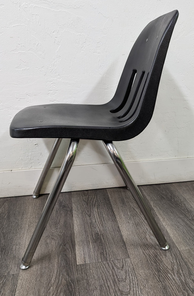 18 inch Virco 9000 Series Student Chair - Black – School Excess