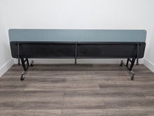 Load image into Gallery viewer, 8ft Mobile Convertible Bench Table, Green, Adult Size (RF)
