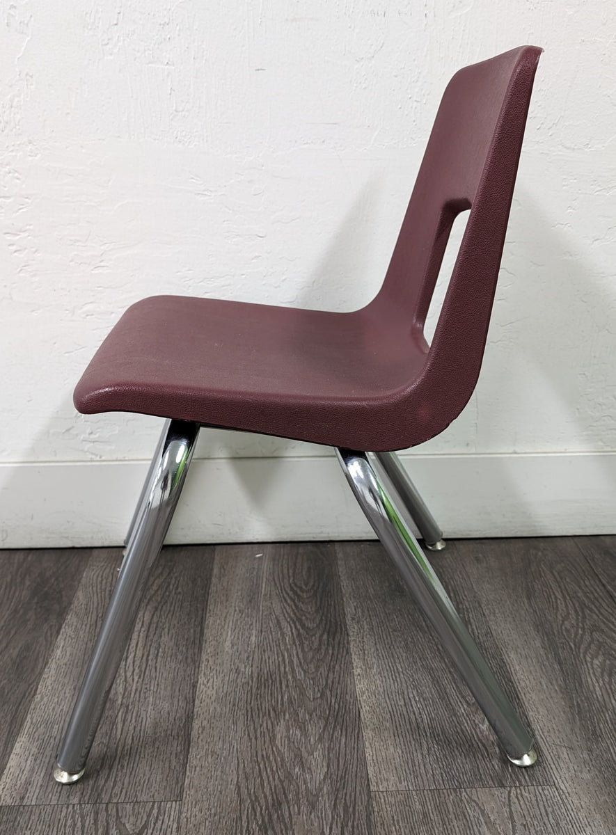 16 inch Artco-Bell Uniflex Series Chair, Burgundy – School Excess