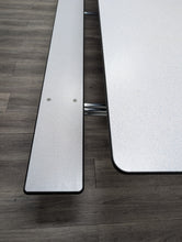 Load image into Gallery viewer, 12ft Cafeteria Lunch Table w/ Foldable Bench Seat, Gray Color, Elementary Size (RF)