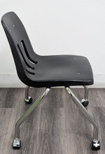 Load image into Gallery viewer, 18 inch Virco 9000 Series Student Chair on Wheels - Black (RF)