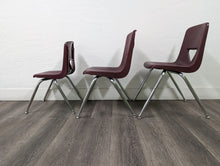 Load image into Gallery viewer, 14 inch Stacking Student Chair, Burgundy (RF)