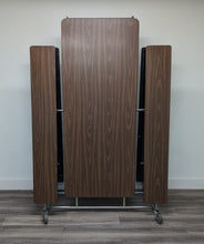 Load image into Gallery viewer, 12ft Cafeteria Lunch Table w/ Bench Seat, Walnut, Adult Size (RF)