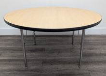 Load image into Gallery viewer, 48" Round Activity Table, Adjustable Legs, Maple Top (RF)