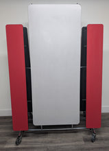 Load image into Gallery viewer, 12ft Cafeteria Lunch Table w/ RED Bench Seat, Gray Top, Adult Size (RF)