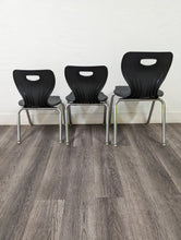 Load image into Gallery viewer, 14 inch USA Capitol Euroflex Stack Student Chair, Black (RF)