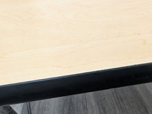 Load image into Gallery viewer, 58" x 26" Trapezoid Activity Table, Adjustable Legs, Maple Top (RF)
