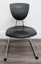 Load image into Gallery viewer, 15 inch Cantilever Sled Student Chair, Black (RF)