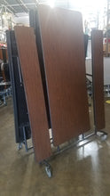 Load image into Gallery viewer, 12ft Cafeteria Lunch Table w/ Bench Seat, Walnut, Adult Size (RF)