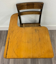 Load image into Gallery viewer, Vintage Elementary School Desk (RF)