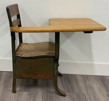 Load image into Gallery viewer, Vintage Elementary School Desk (RF)